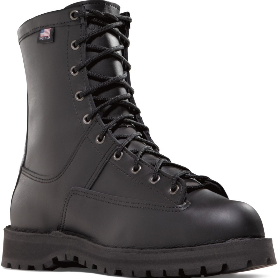 Men'S Danner | Danner Men'S Recon Usa Made 8" Insulated Wp Duty Boot 69410 Black