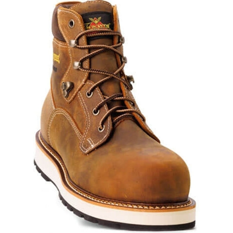 Men'S Thorogood | Thorogood Men'S Iron River Series 6" Ct Waterproof Work Boot 804-4146 Brown