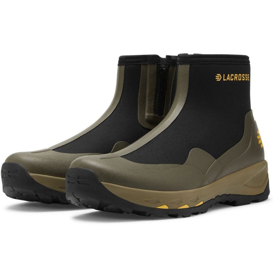 Men'S LaCrosse | Lacrosse Men'S Alphaterra 6" Waterproof Hunt Boot 351300 Stone