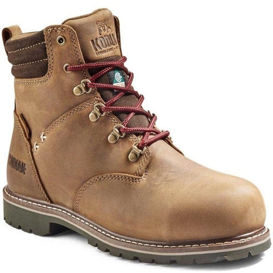 Women'S Kodiak | Kodiak Women'S Bralorne 6" Ct Waterproof Safety Work Boot K4Tebn Brown