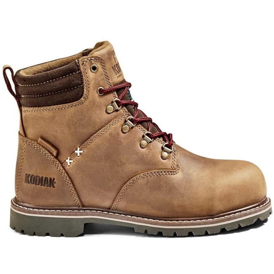 Women'S Kodiak | Kodiak Women'S Bralorne 6" Ct Waterproof Safety Work Boot K4Tebn Brown