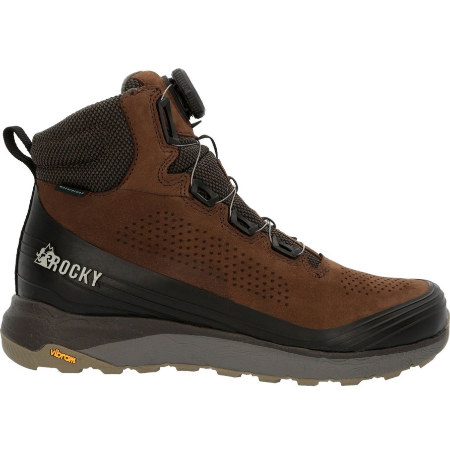 Men'S Rocky | Rocky Men'S Summit Elite Event 6" Wp Lw Boa Hiking Boot Brown- Rks0541 Grey