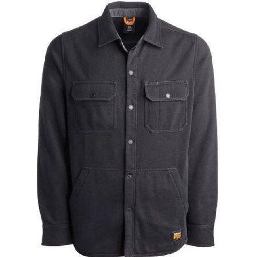 Men'S Timberland Pro | Timberland Pro Men'S Mill River Fleece Work Shirt Jacket Tb0A1Vcq434 Navy