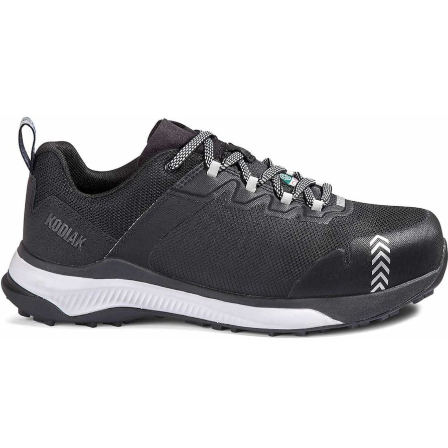 Women'S Kodiak | Kodiak Women'S Quicktrail Low Ct Athletic Safety Work Shoe 4Tgxbk Black