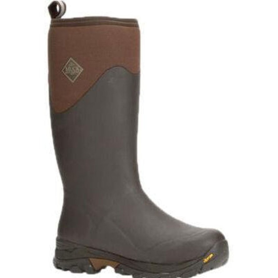 Men'S Muck | Muck Men'S Arctic Ice Agat Tall Wp Outdoor Work Boot Avtva-900 Brown