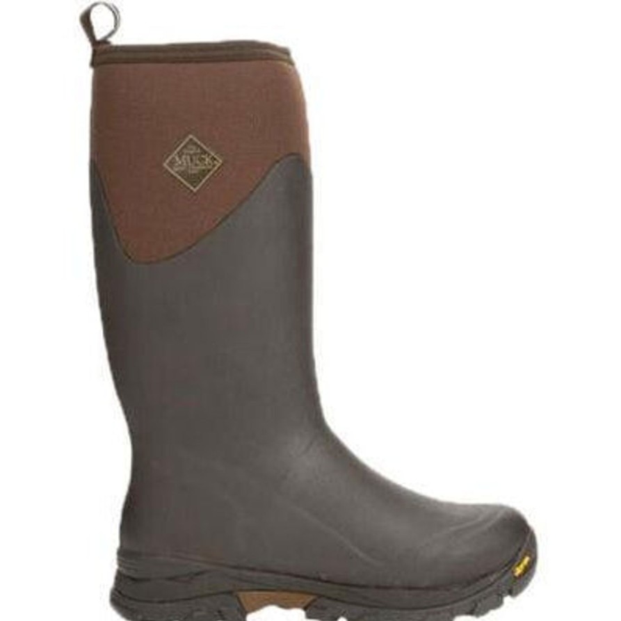 Men'S Muck | Muck Men'S Arctic Ice Agat Tall Wp Outdoor Work Boot Avtva-900 Brown