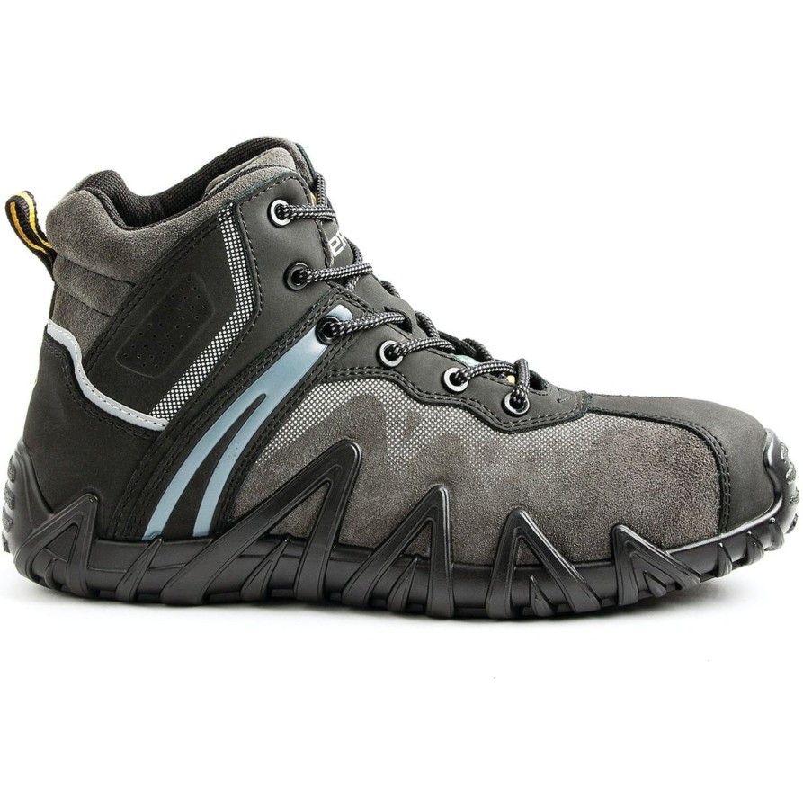 Men'S Terra | Terra Men'S Venom Mid Comp Toe Wp Safety Work Shoe R8285B Black