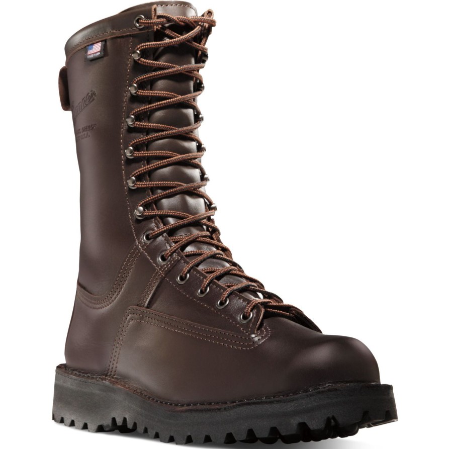 Men'S Danner | Danner Men'S Canadian Usa Made 10" Insulated Wp Hunt Boot - 67200 Brown