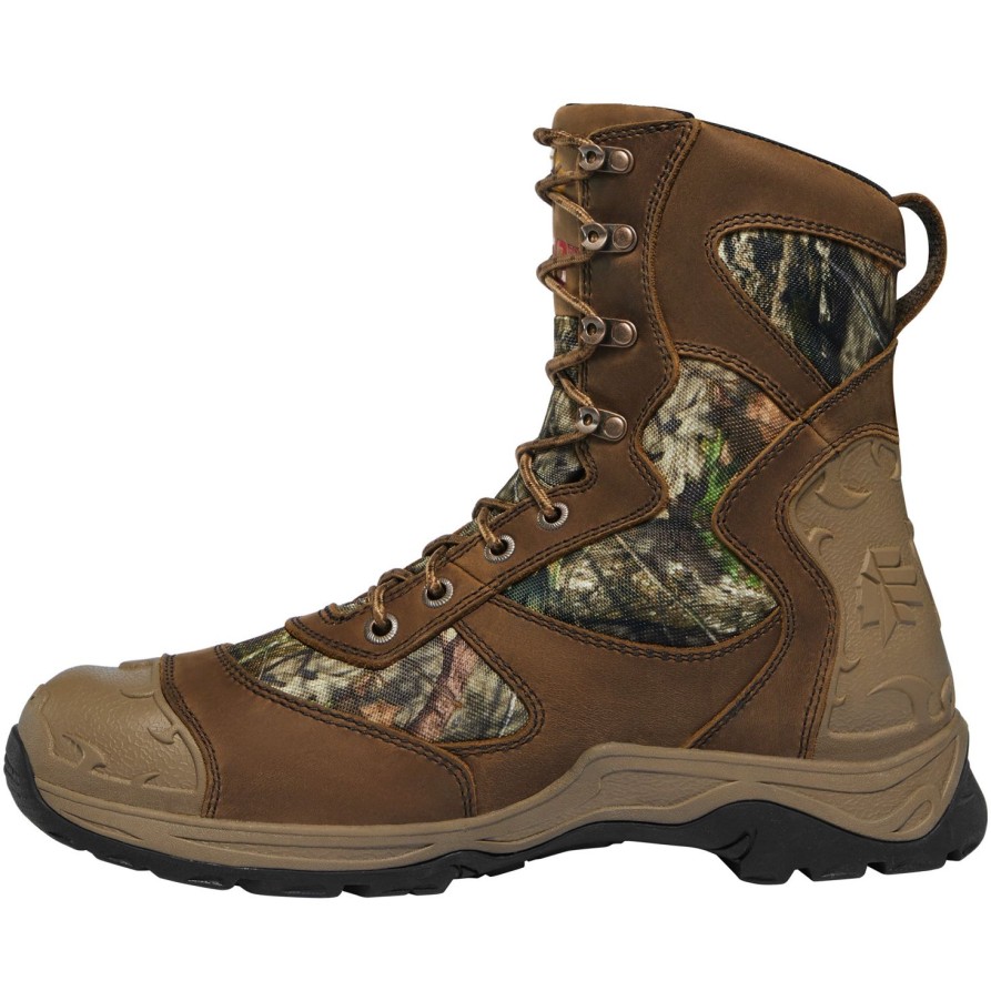 Men'S LaCrosse | Lacrosse Men'S Atlas 8" Soft Toe Wp 1200G Ins Hunt Boot 572113 Mossy Oak