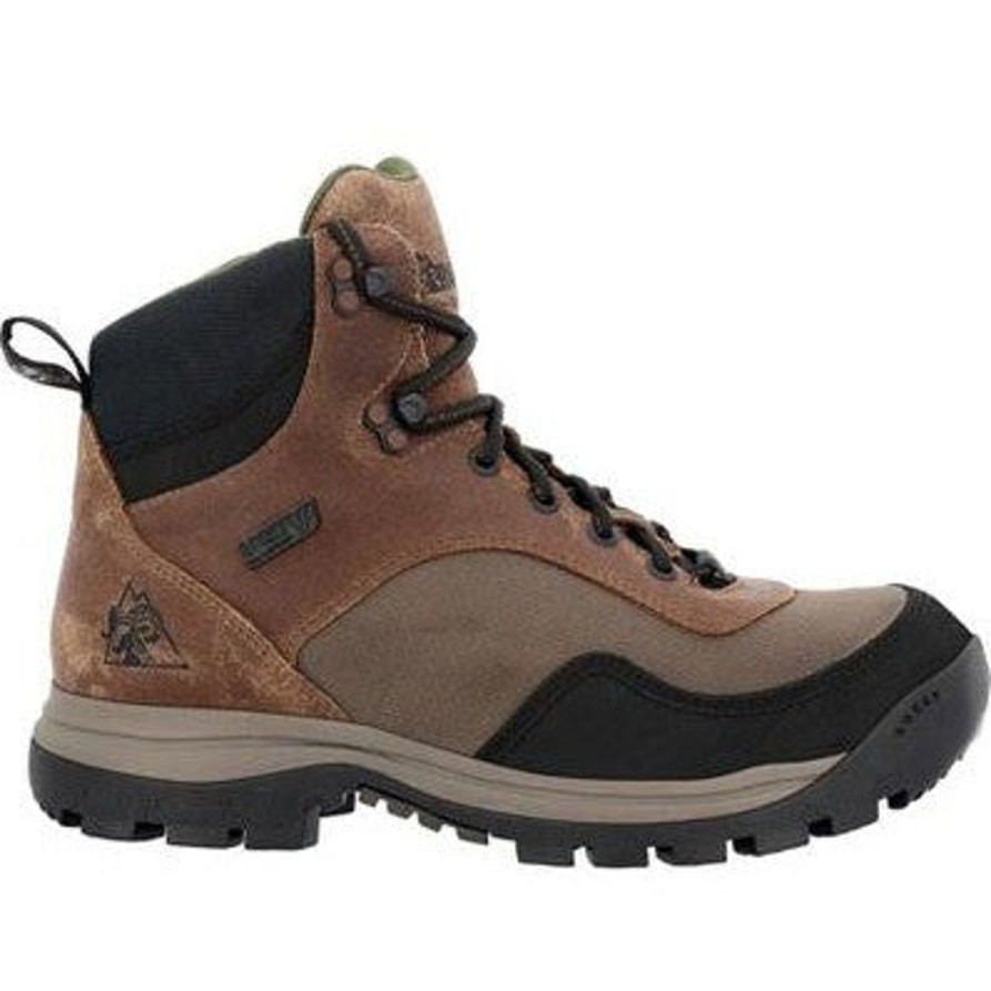 Men'S Rocky | Rocky Men'S Lynx 5.5" Wp Outdoor Hunt Boot Rks0629 Brown