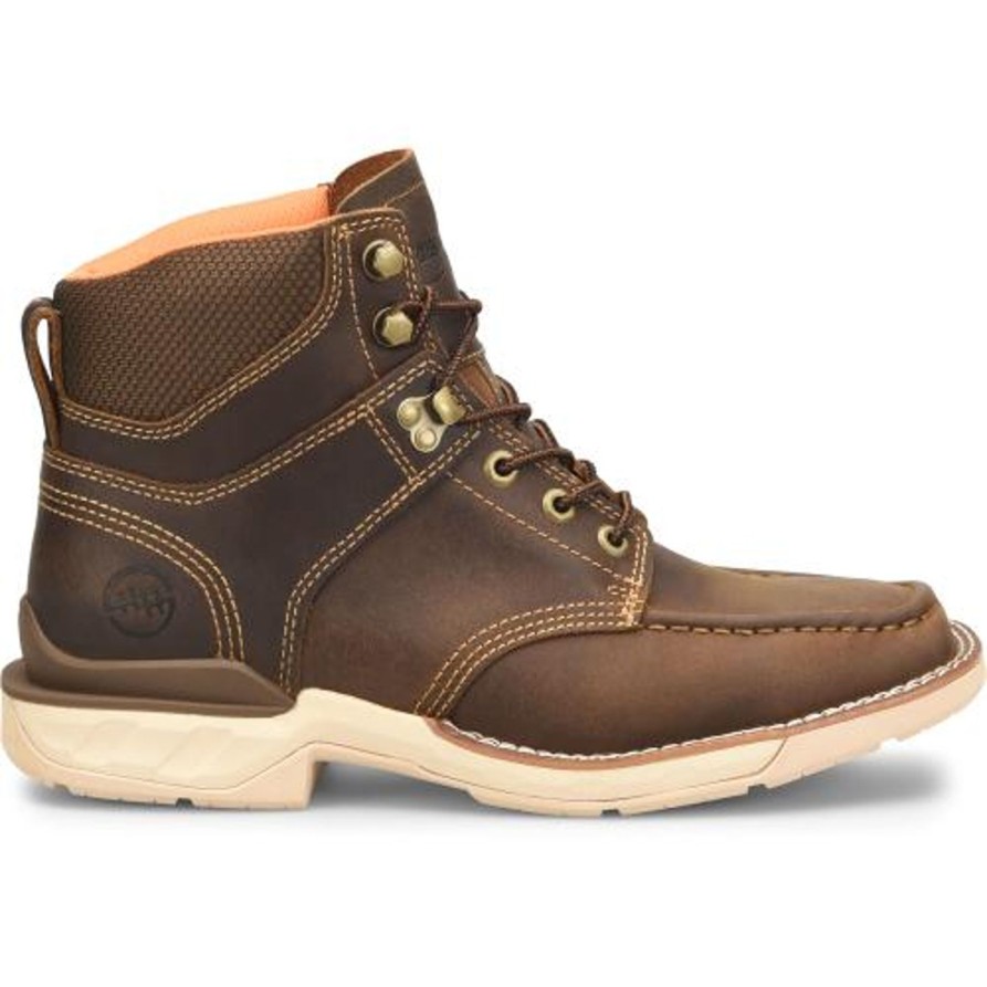 Men'S Double H | Double H Men'S Brunel 6" Comp Toe Western Work Boot Dh5375 Brown