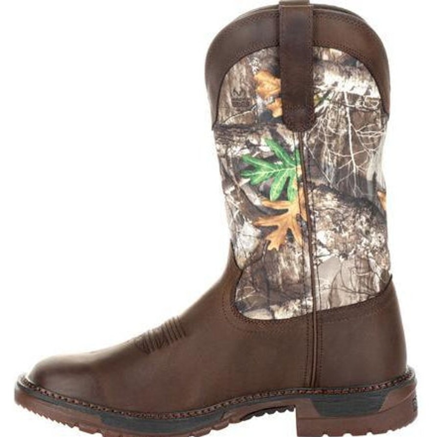 Men'S Rocky | Rocky Men'S Original Ride Flx 12" Wp Western Boot Rkw0253 Camo