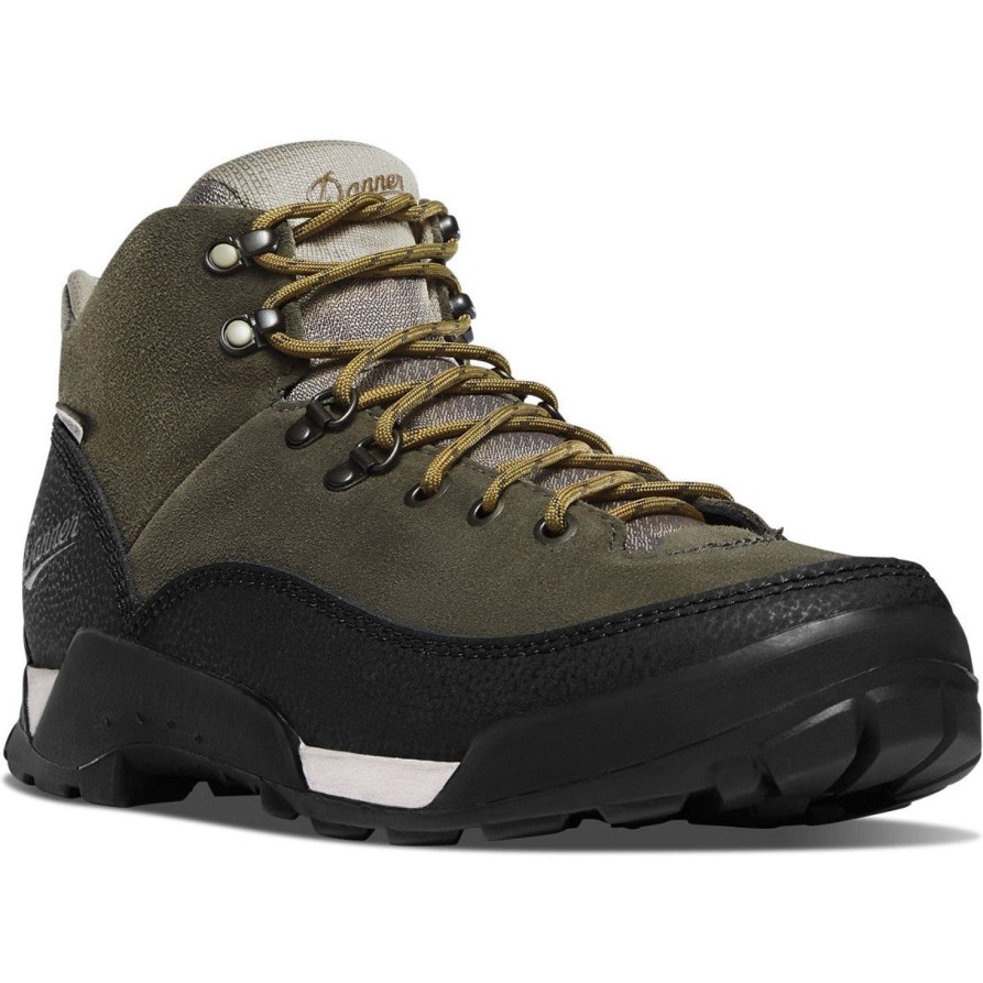 Men'S Danner | Danner Men'S Panorama 6" Waterproof Hiking Shoe 63435 Black Olive