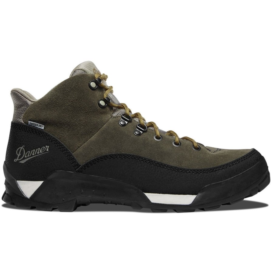 Men'S Danner | Danner Men'S Panorama 6" Waterproof Hiking Shoe 63435 Black Olive