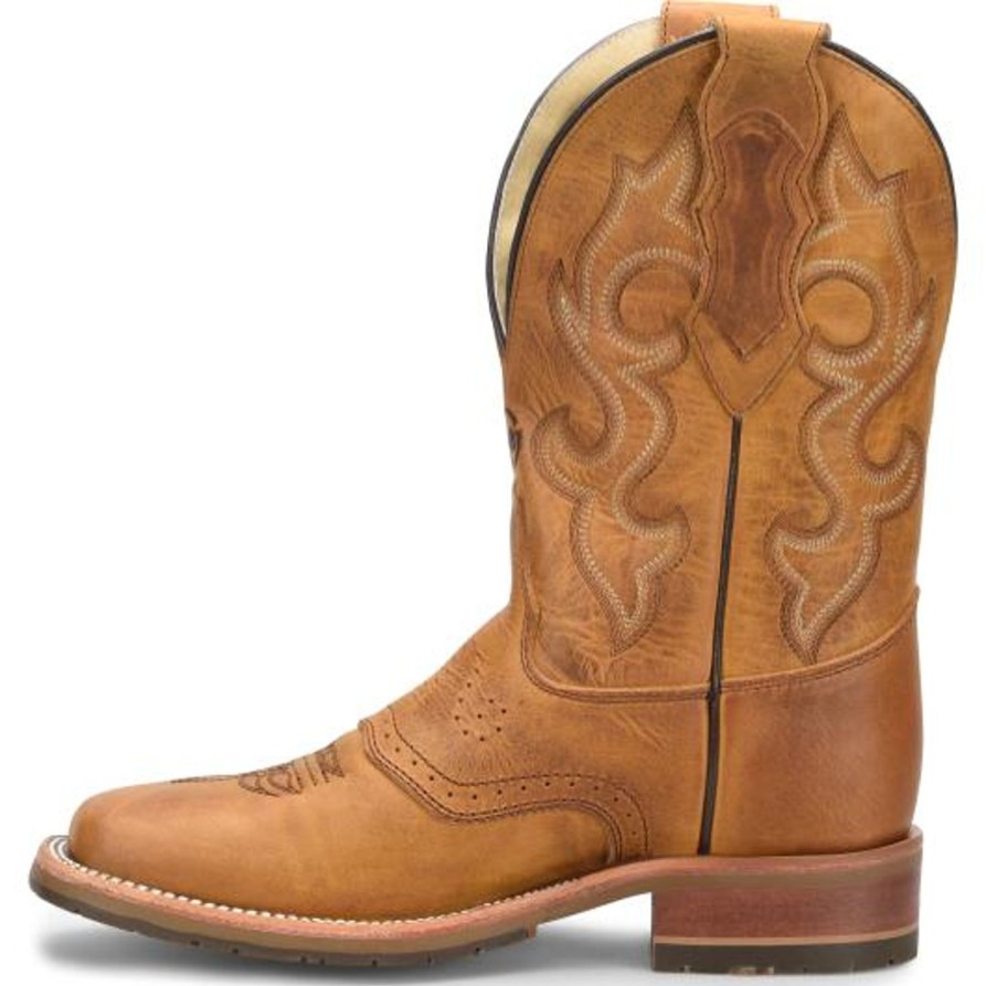 Men'S Double H | Double H Men'S Oldtown Folklore 11" St Roper Work Boot Dh8560 Brown