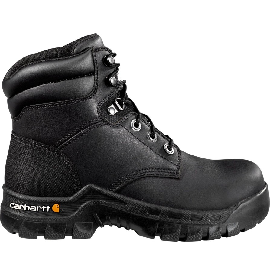 Women'S Carhartt | Carhartt Women'S 6" Rugged Flex Lace Closure Work Boot Ff5361-W Black