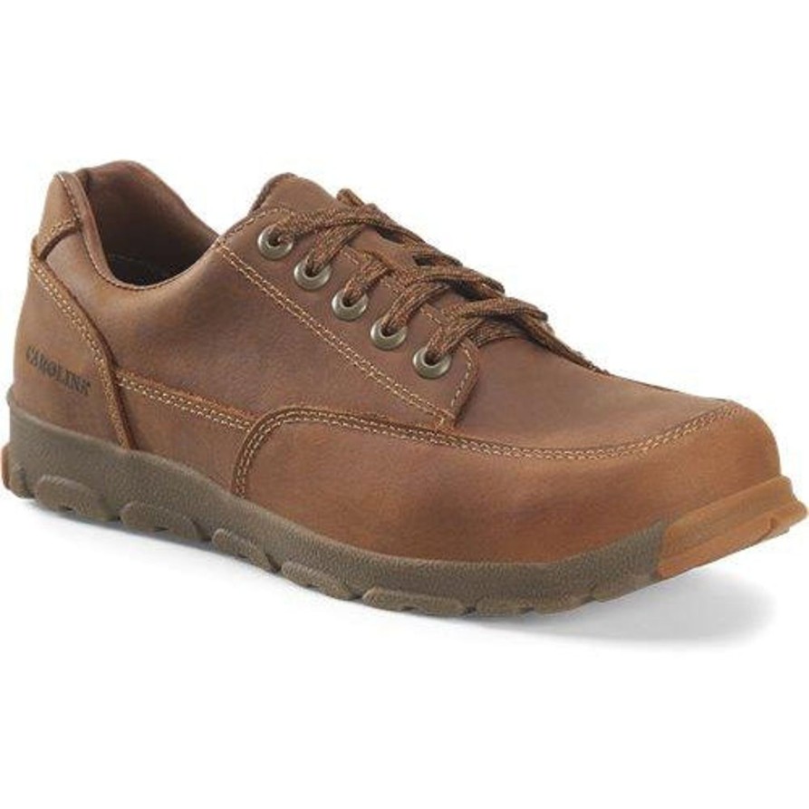 Men'S Carolina | Carolina Men'S S-117 Aluminum Toe Work Shoe Ca5573 Brown