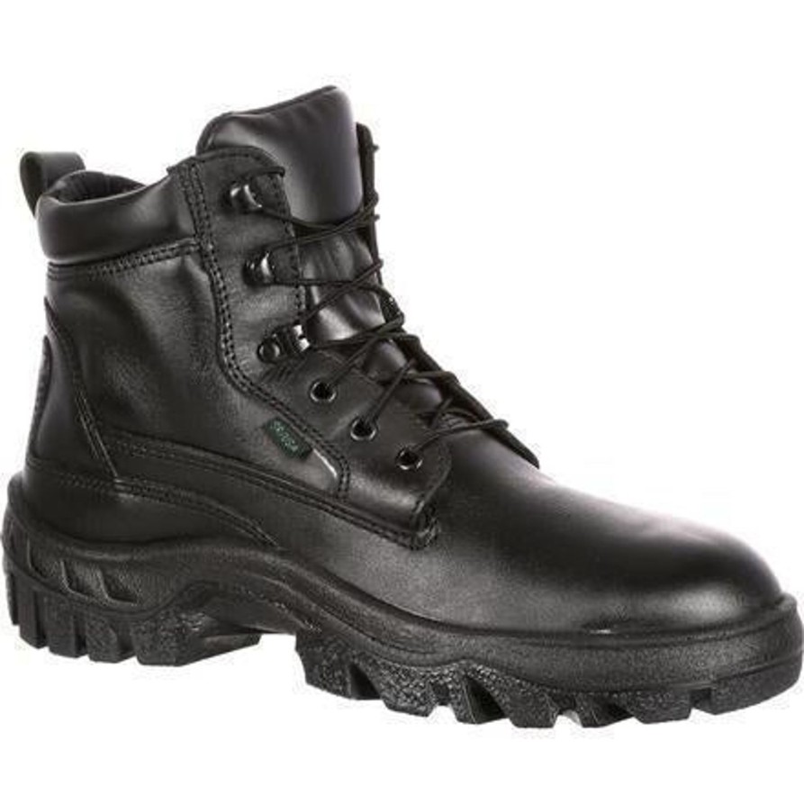 Men'S Rocky | Rocky Men'S Tmc Postal-Approved Duty Boot Fq0005019 Black