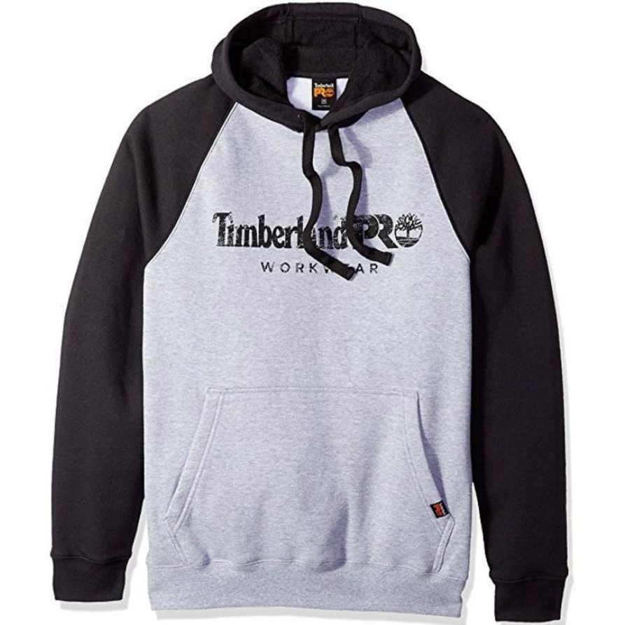 Men'S Timberland Pro | Timberland Pro Men'S Hood Honcho Sport Pullover - Black - Tb0A1Hvyk26 Grey