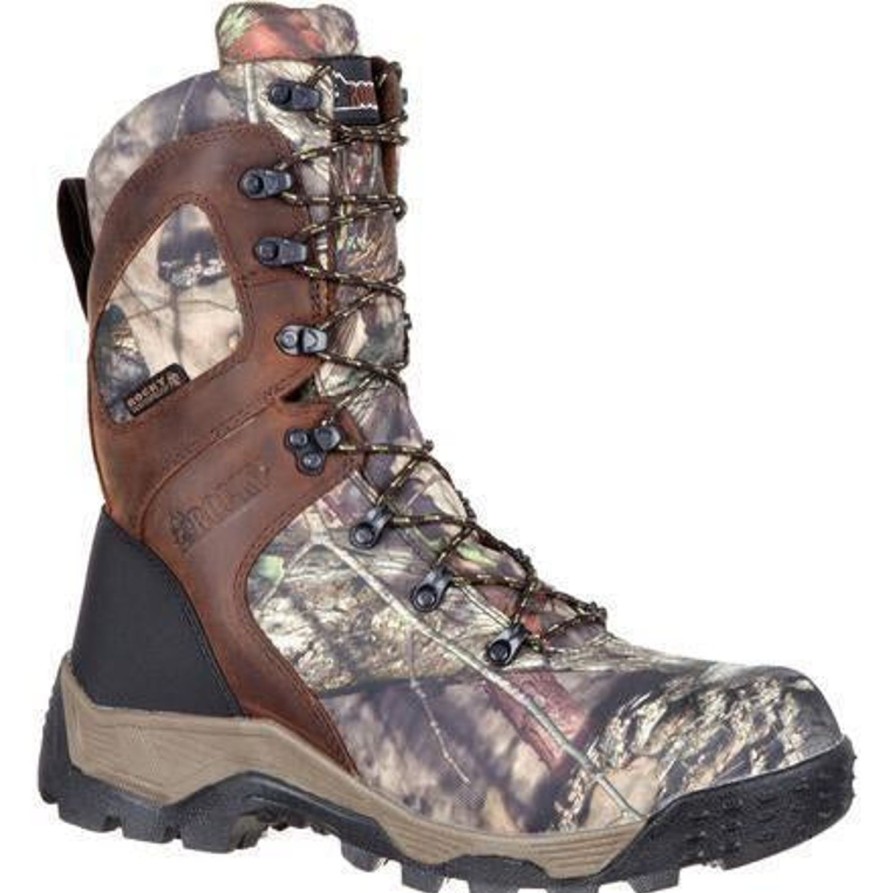 Men'S Rocky | Rocky Men'S Sport Pro Ins Waterproof Hunt Boot Rks0309 Mossy Oak