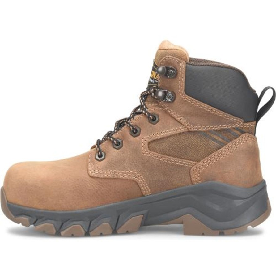 Women'S Carolina | Carolina Women'S Sage 6" Comp Toe Wp Slip Resist Work Boot Ca5679 Brown