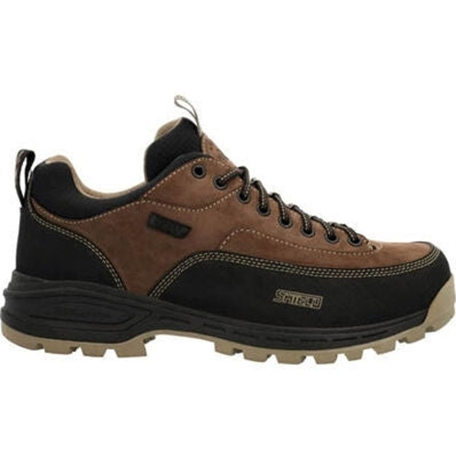 Men'S Rocky | Rocky Men'S Mtn Stalker Pro 3" Wp Mountain Oxford Work Shoe Rkc145 Brown