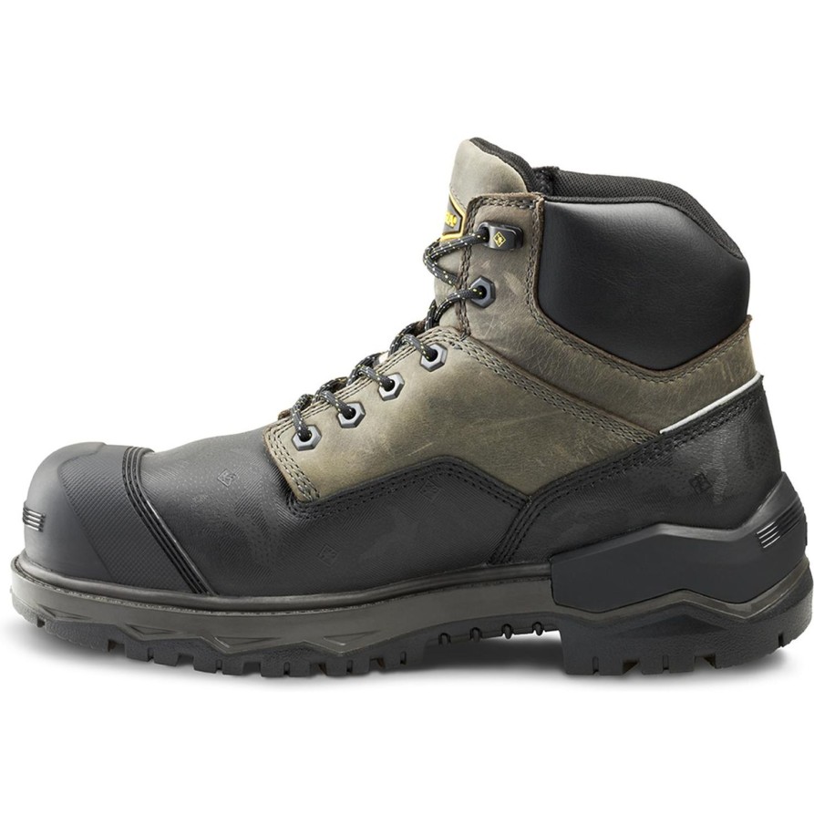 Men'S Terra | Terra Men'S Gantry 6" Nano Comp Toewp Work Boot 4T8Vgy Gray