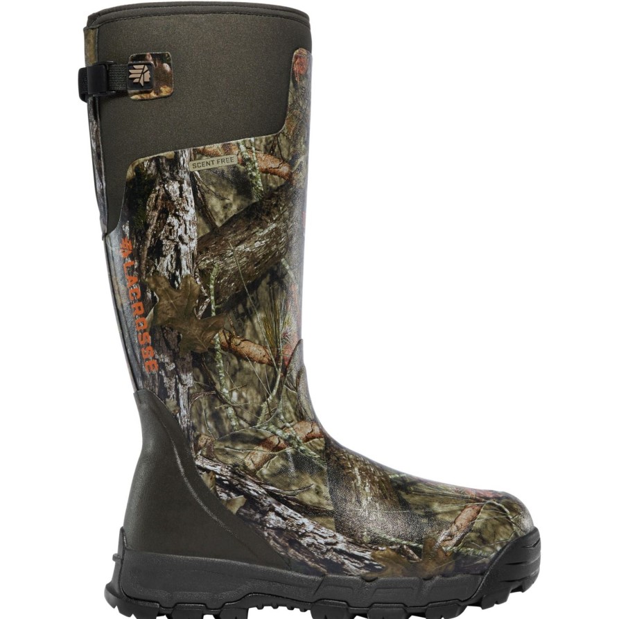 Men'S LaCrosse | Lacrosse Men'S Alphaburly Pro 18" Ins Rubber Hunt Boot Camo - 376029 Mossy Oak