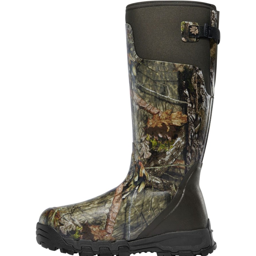 Men'S LaCrosse | Lacrosse Men'S Alphaburly Pro 18" Ins Rubber Hunt Boot Camo - 376029 Mossy Oak