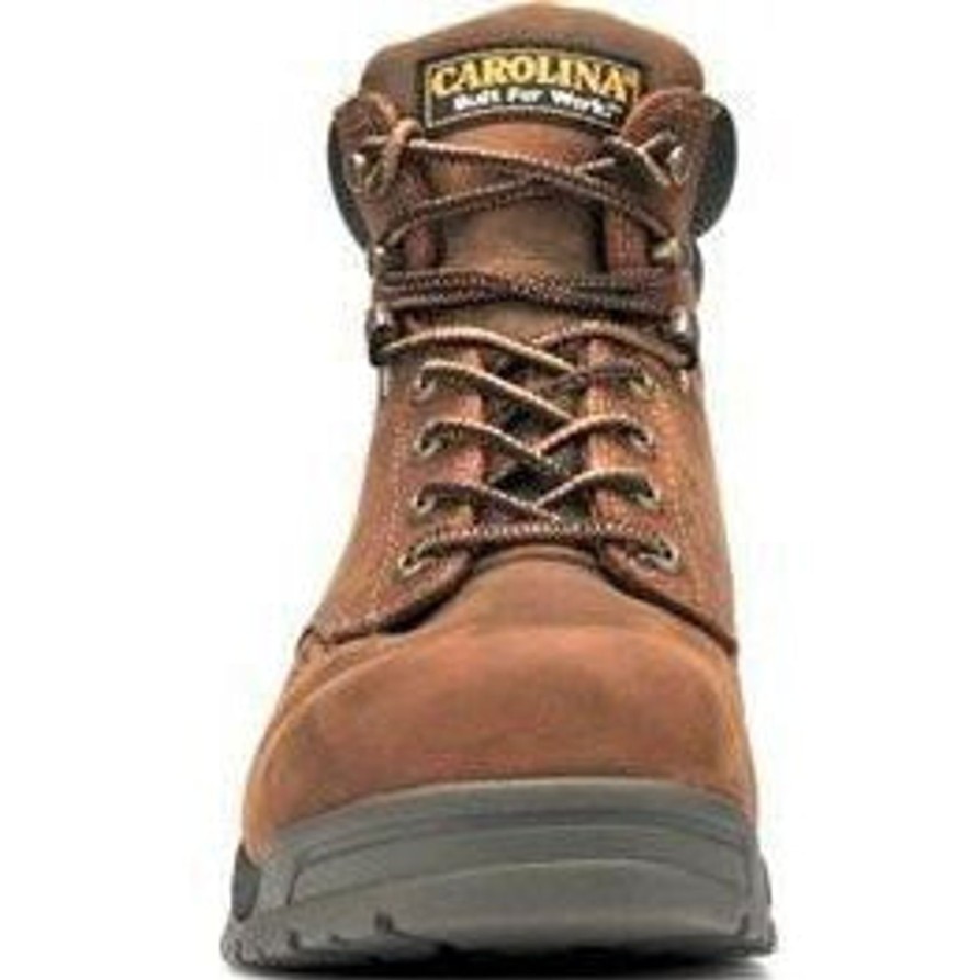 Men'S Carolina | Carolina Men'S Bruno Lo 6" Wp Comp Toe Work Boot Ca5520 Brown