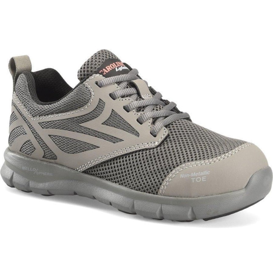 Women'S Carolina | Carolina Women'S Lytning 1.9 Flash Comp Toe Lw Athletic Work Shoe Ca1941 Grey