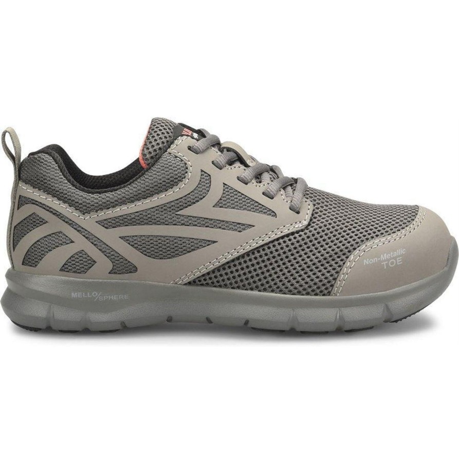 Women'S Carolina | Carolina Women'S Lytning 1.9 Flash Comp Toe Lw Athletic Work Shoe Ca1941 Grey