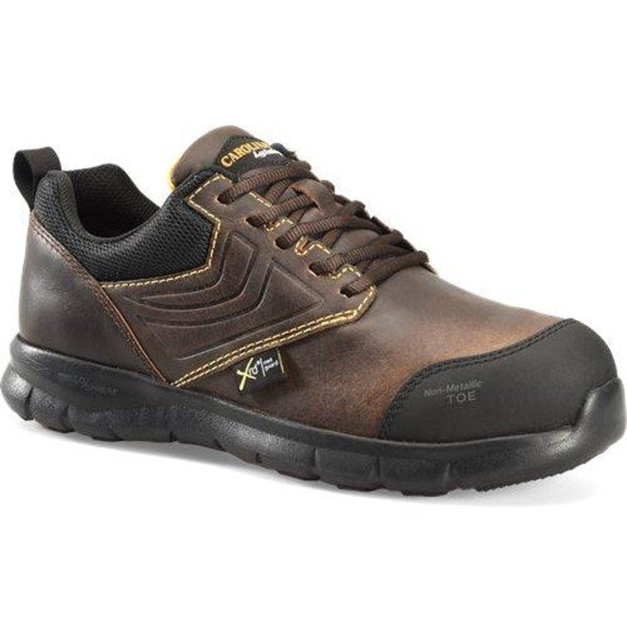 Men'S Carolina | Carolina Men'S Lytning 1.9 Compo Toe Mg Lw Work Shoe - Brown - Ca1906 Dark Brown