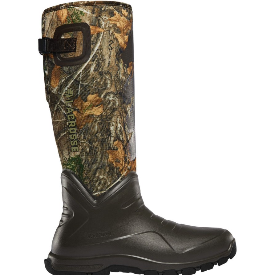 Men'S LaCrosse | Lacrosse Men'S Aerohead Sport 16" Soft Toe Wp Rubber Hunt Boot - 340228 Realtree Edge