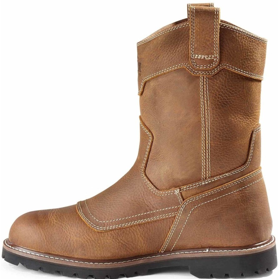 Men'S Kodiak | Kodiak Men'S Mckinney Wellington Unlined Pull On Work Boot 4Tetwt Wheat