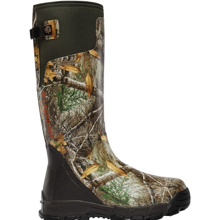 Men'S LaCrosse | Lacrosse Men'S Alphaburly Pro 18" Wp 400G Thinsulate Rubber Hunt Boot - 376012 Realtree Edge