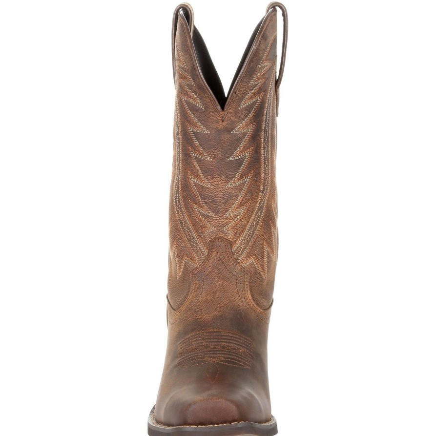 Men'S Durango | Durango Men'S Rebel Frontier 12" Western Boot Ddb0244 Brown