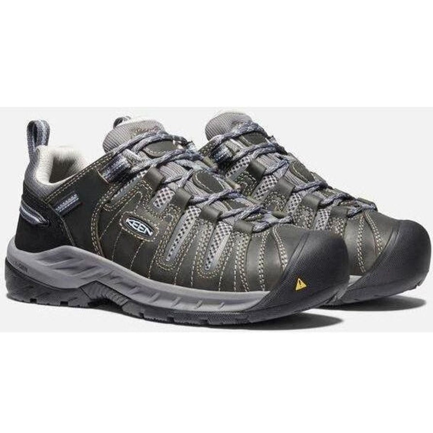 Women'S Keen | Keen Utility Women'S Flint Ii Soft Toe Work Shoe 1023253 Grey