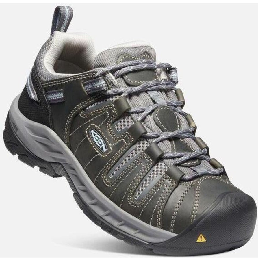 Women'S Keen | Keen Utility Women'S Flint Ii Soft Toe Work Shoe 1023253 Grey