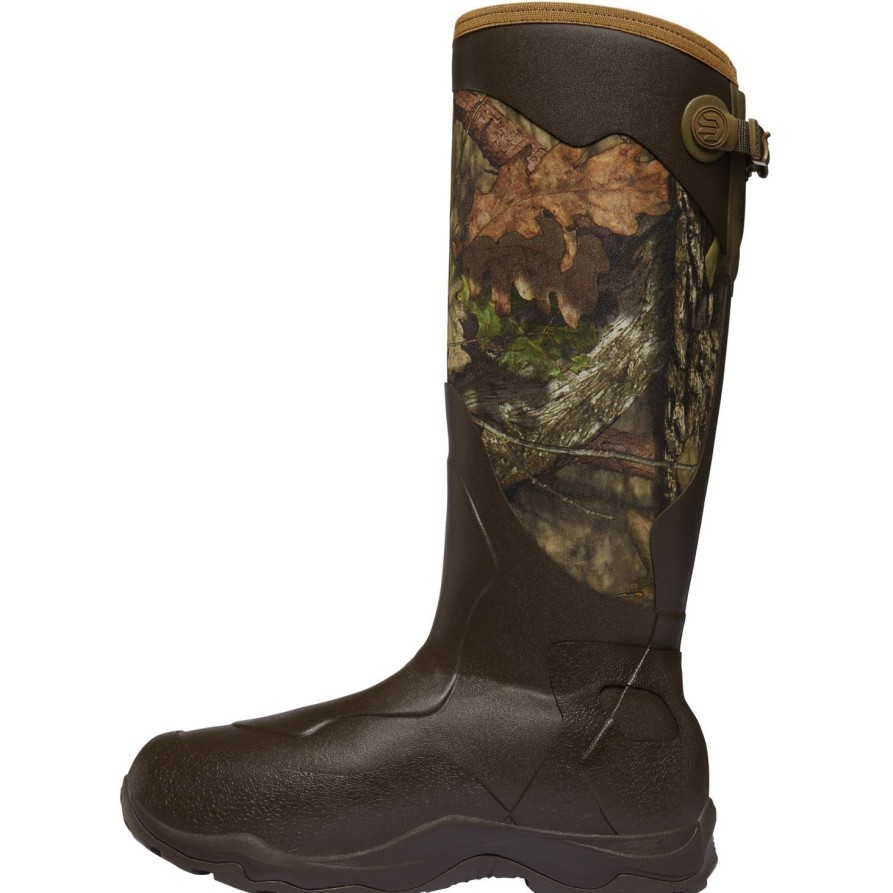 Men'S LaCrosse | Lacrosse Men'S Alpha Agility 17" Soft Toe Wp 800G Ins Hunt Boot- 339074 Mossy Oak Break-Up Country