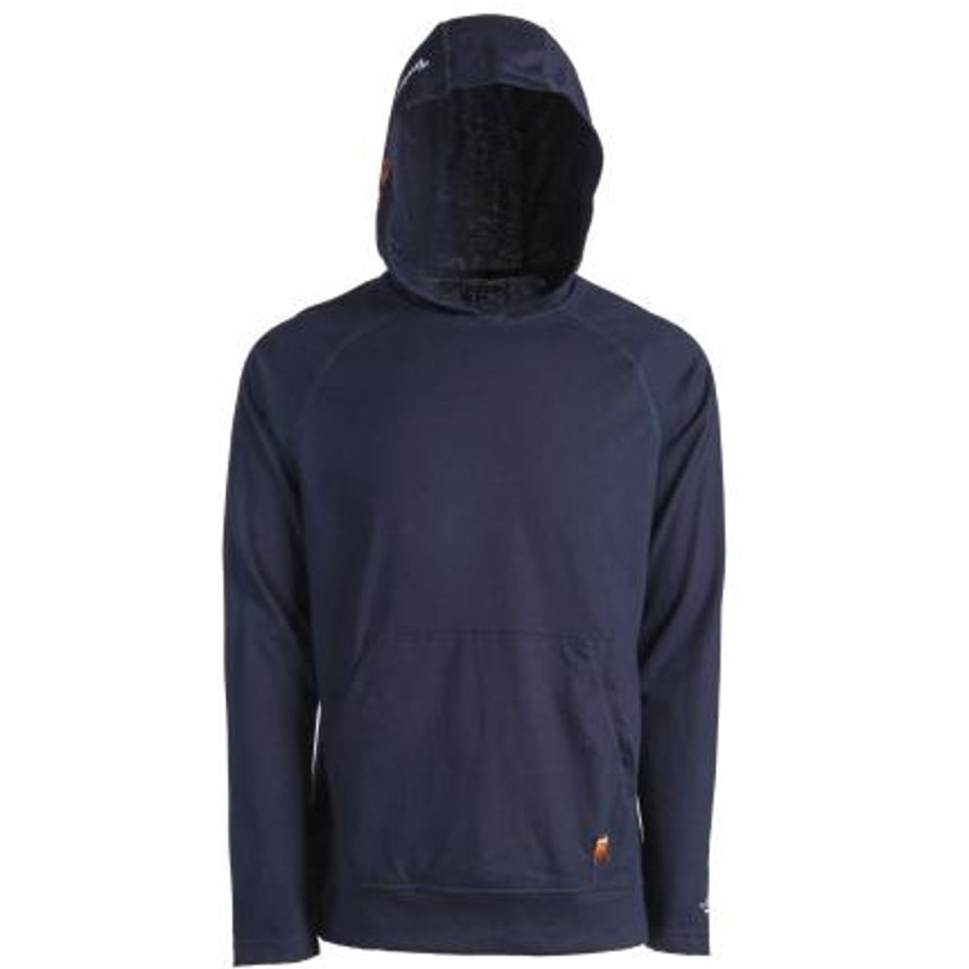 Men'S Timberland Pro | Timberland Pro Men'S Flame Resistant Cotton Core Work Hoodie Tb0A1V8Z410 Navy