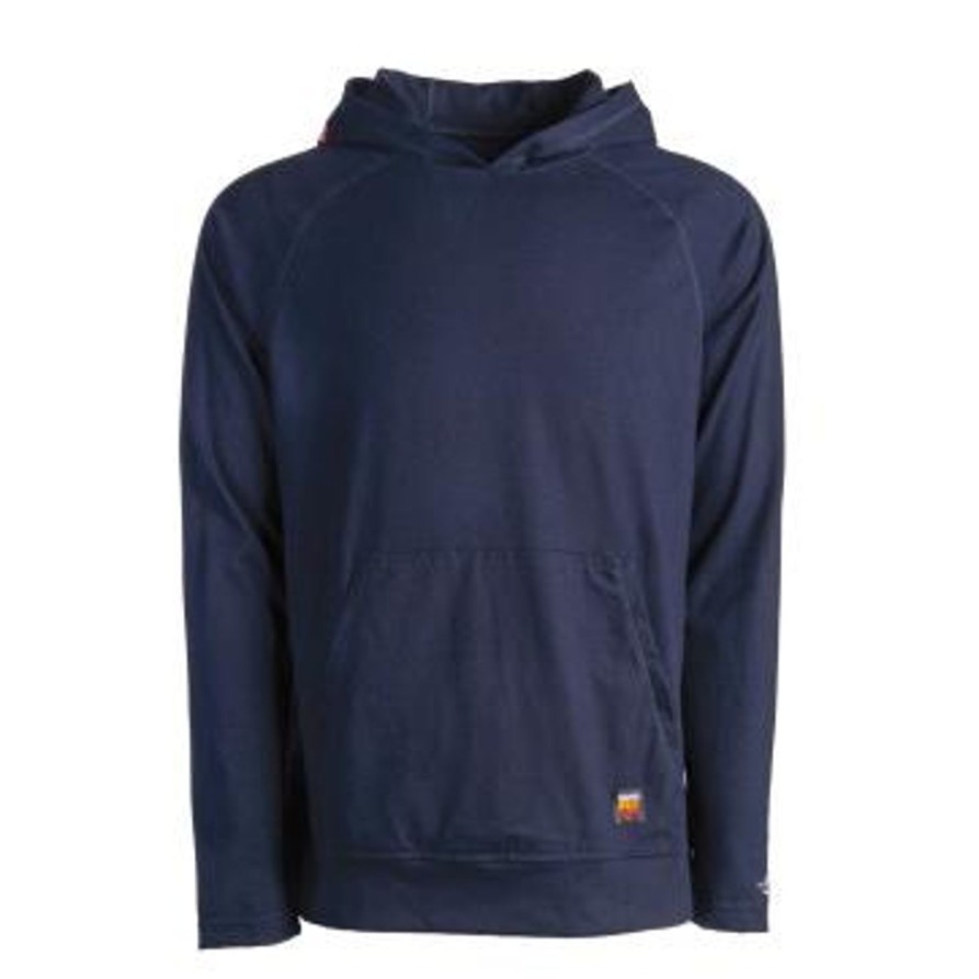 Men'S Timberland Pro | Timberland Pro Men'S Flame Resistant Cotton Core Work Hoodie Tb0A1V8Z410 Navy