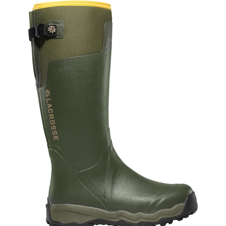 Men'S LaCrosse | Lacrosse Men'S Alphaburly Pro 18" Rubber Hunt Boot 376001 Green