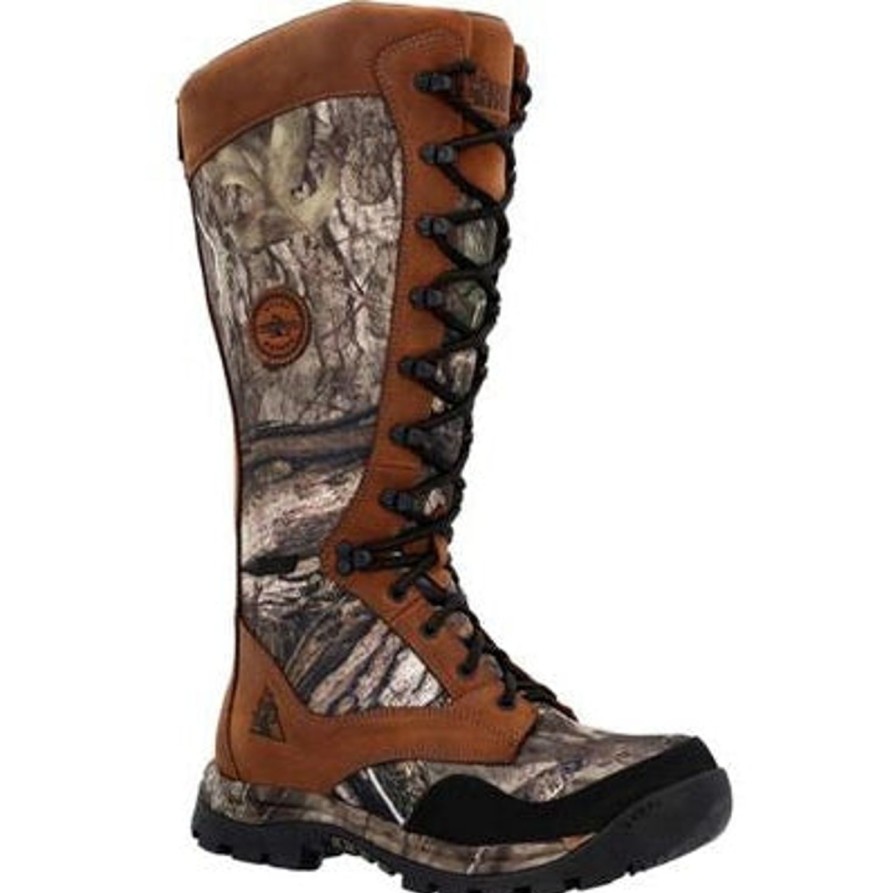 Men'S Rocky | Rocky Men'S Lynx Snake 16" Soft Toe Wp Hunt Boot Rks0616 Mossy Oak