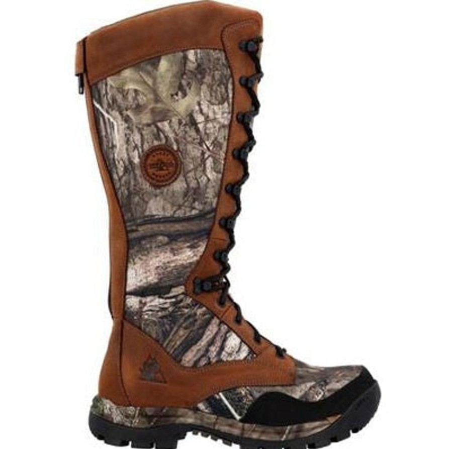 Men'S Rocky | Rocky Men'S Lynx Snake 16" Soft Toe Wp Hunt Boot Rks0616 Mossy Oak