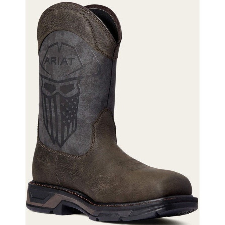 Men'S Ariat | Ariat Men'S Workhog Xt Incognito Ct Western Work Boot - Coffee - 10038223 Brown