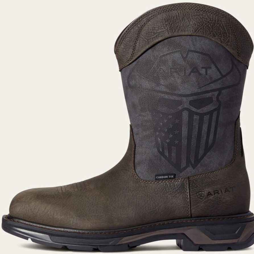 Men'S Ariat | Ariat Men'S Workhog Xt Incognito Ct Western Work Boot - Coffee - 10038223 Brown