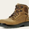 Men'S Ariat | Ariat Men'S Turbo 6" Soft Toe Wp Work Boot - Aged Bark - 10032608 Brown