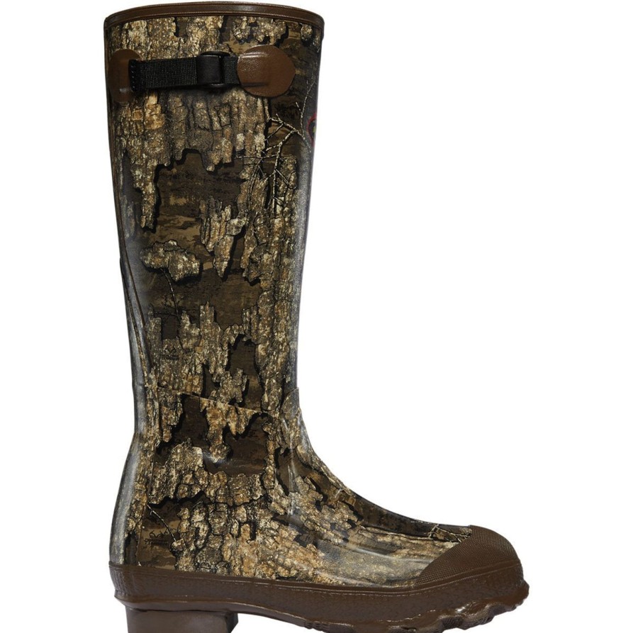 Men'S LaCrosse | Lacrosse Men'S Burly 18" Plain Toe Wp Work Boot 266041 Realtree