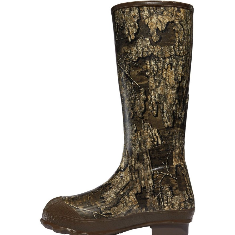 Men'S LaCrosse | Lacrosse Men'S Burly 18" Plain Toe Wp Work Boot 266041 Realtree